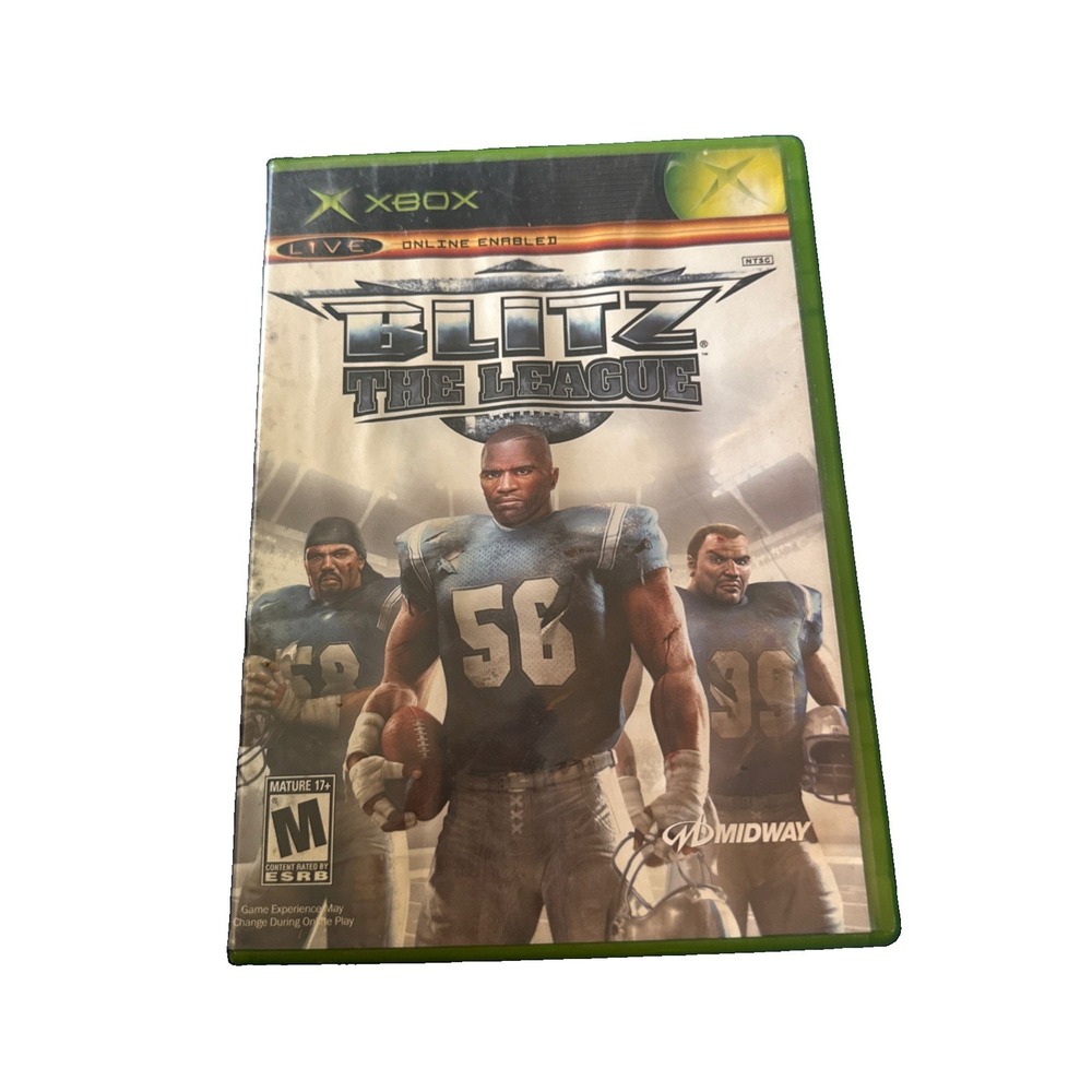 Blitz: The League (Microsoft Xbox, 2005) CIB, Complete, Tested & Works